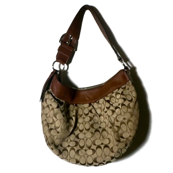 Coach Handbags - Coach Vintage Brown Large Hobo Bag
